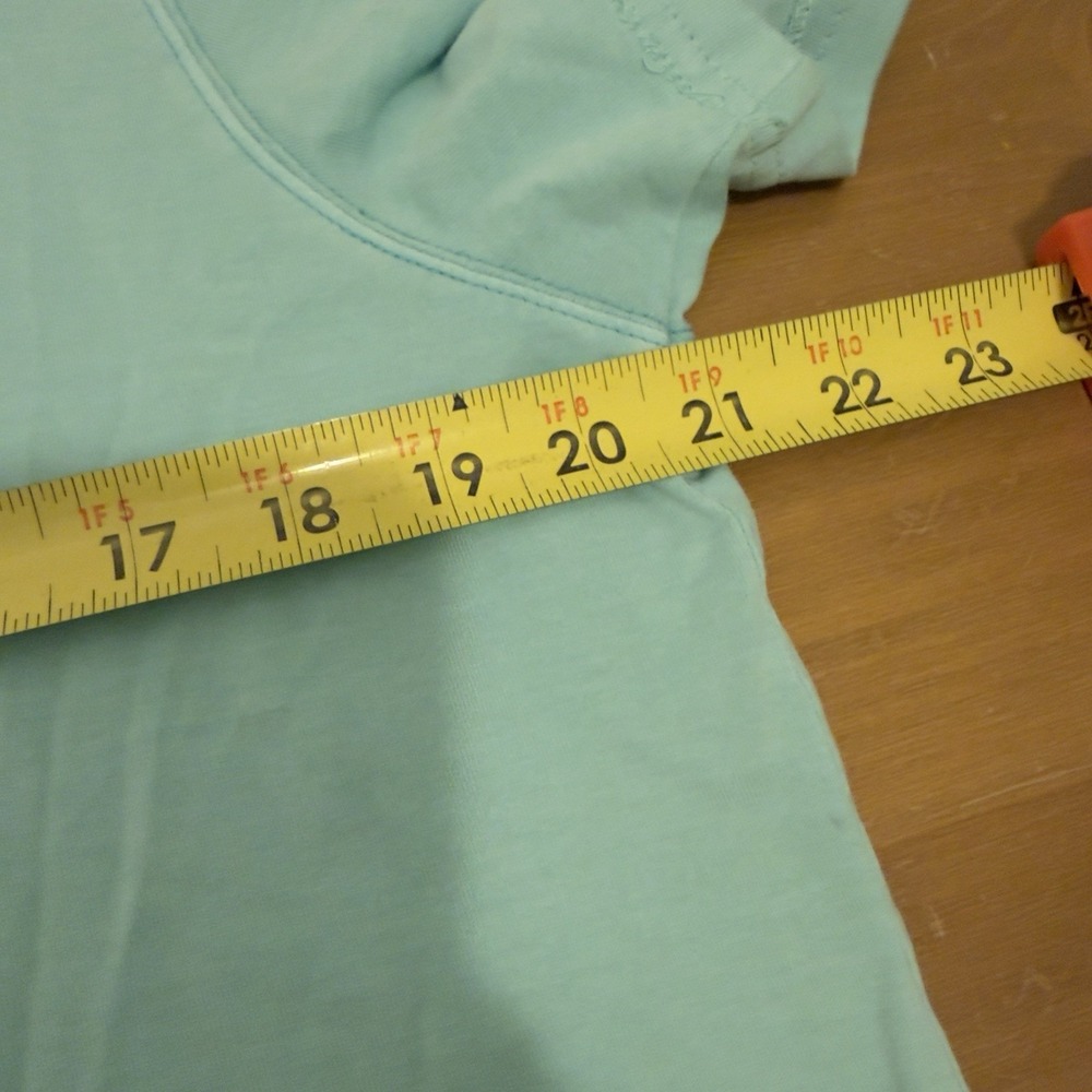 Tommy Bahama Men's Aqua Blue Polo White Logo Size Small 100% Cotton - Picture 4 of 5